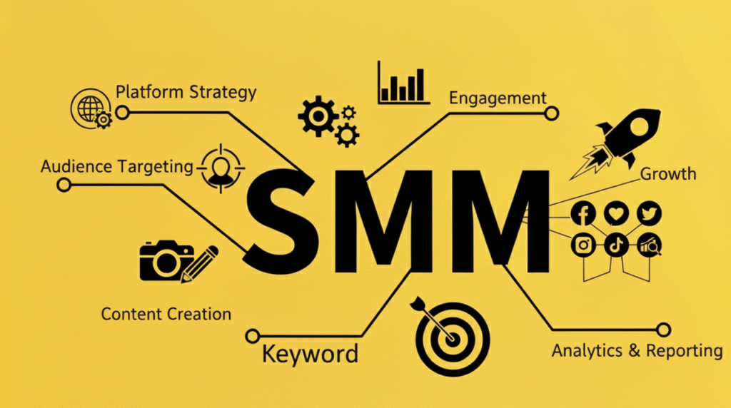 social media marketing banner